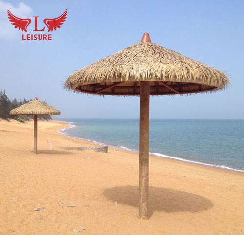 海南仿真茅草傘2